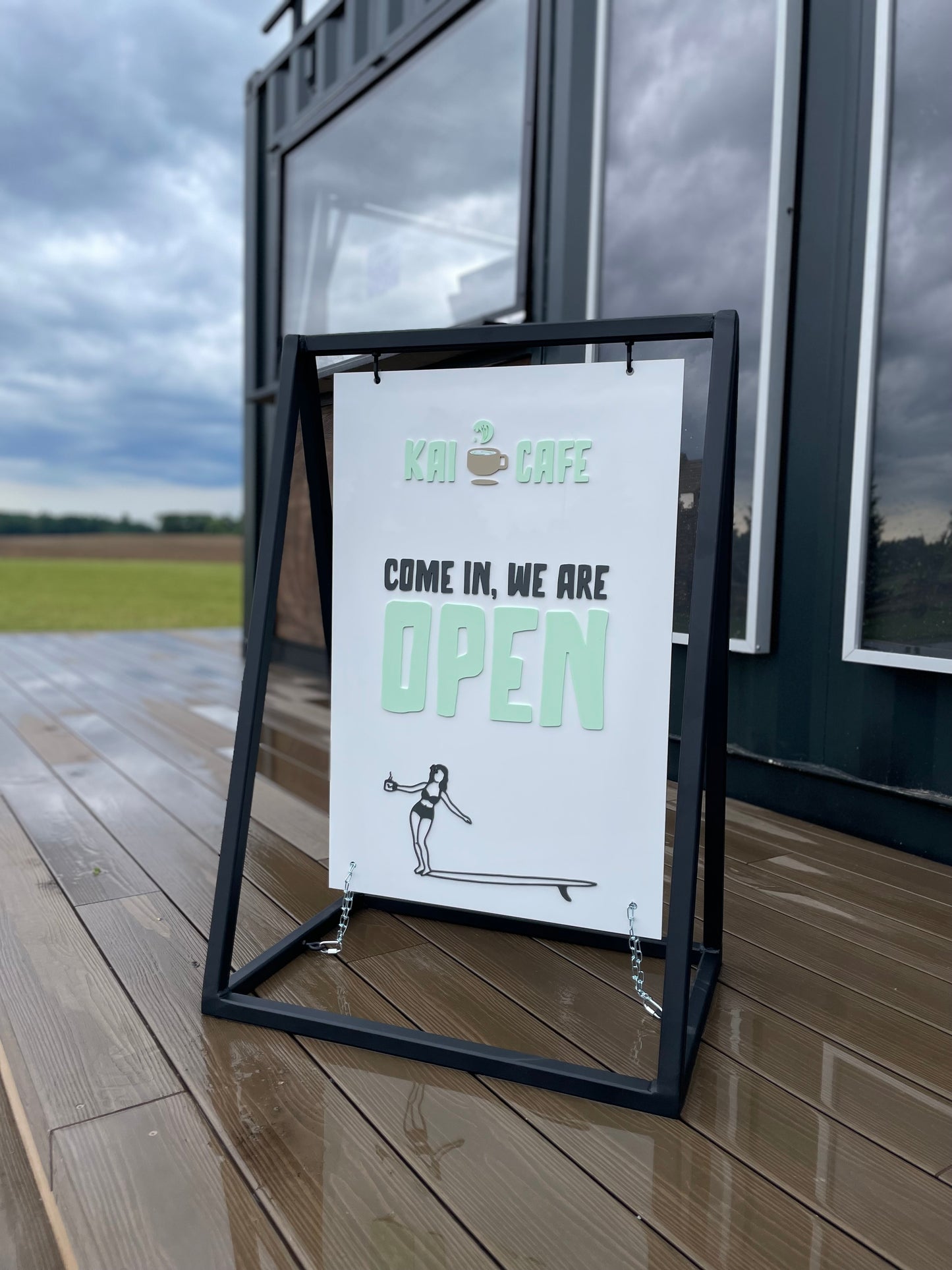 A-Frame Sidewalk Sign